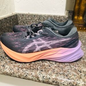 ASICS Women's Athletic Shoes - Gray and Lavender